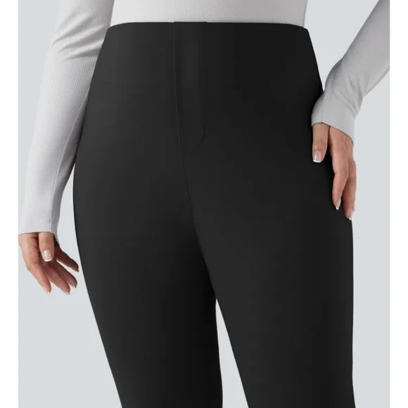 Halara Trouser / Work Pants Classic Black Women's Pants - Picture 4 of 12